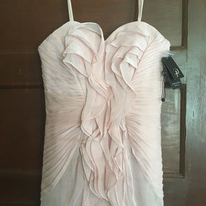 NWT Adrianna Pappel Light Pink Gown